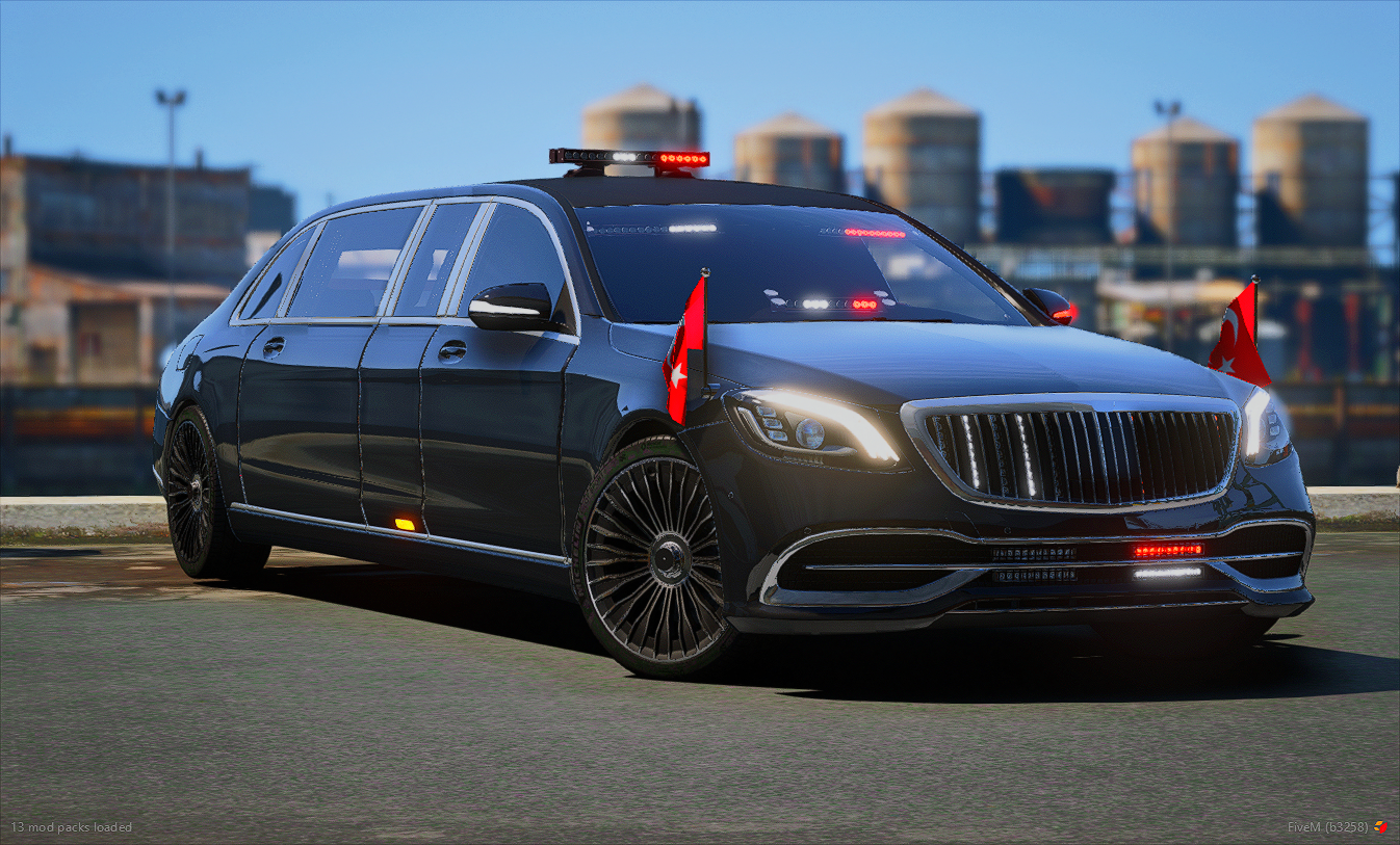 Mercedes Maybach S600 Pullman-Guard